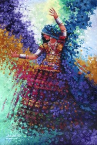 Bandah Ali, 24 x 36 Inch, Acrylic on Canvas, Figurative-Painting, AC-BNA-019